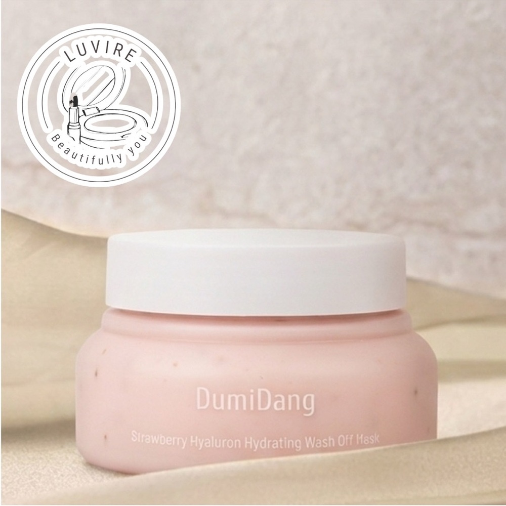 DumiDang Strawberry Hyaluron Hydrating Wash Off Mask - 140ml